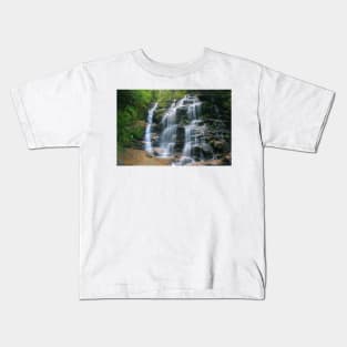 Sylvia Falls panorama view Kids T-Shirt